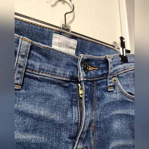 Women's Hudson Krista Super Skinny Jeans Size 25 Ligh Wash Casual - Picture 7 of 9